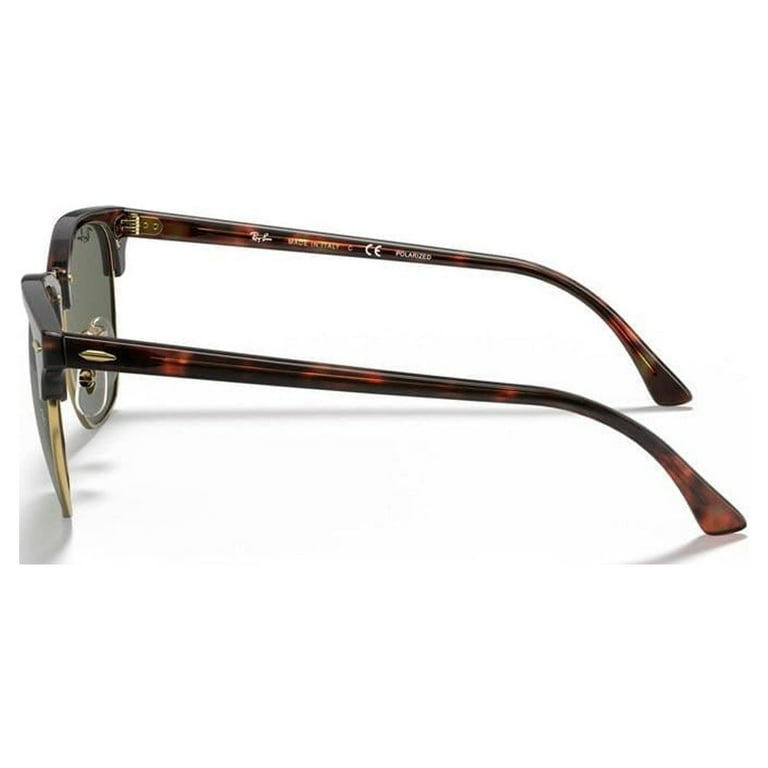 Ray-Ban Clubmaster Classic RB3016 990/58 Polarized Sunglasses in
