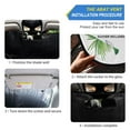 thumbnail image 2 of ALAZA Mardi Gras Ship Windshield Sun Shade Car Foldable Sun Visor Block UV Rays Protector 53"x23.5", 2 of 8