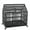 48" Black, variant on Pefilos 45" Heavy Duty Metal Dog Crate with 4 Universal Wheels, Dog Kennel for High Anxiety Large/Extra Dogs, Indoor Large Dog Cage, Black