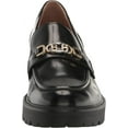 thumbnail image 3 of Sam Edelman Women's Teo Loafers Black Leather 9.5M, 3 of 5