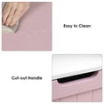 thumbnail image 7 of Homfa 68.9" Tall Toy Storage Organizer, 12 Storage Cubbies Bookcase with 4 Drawers for Playroom Living Room, Pink, 7 of 7