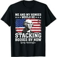 thumbnail image 1 of George Me and My Homies Would Be Stacking Bodies by Now T-Shirt - As Picture - S, 1 of 4