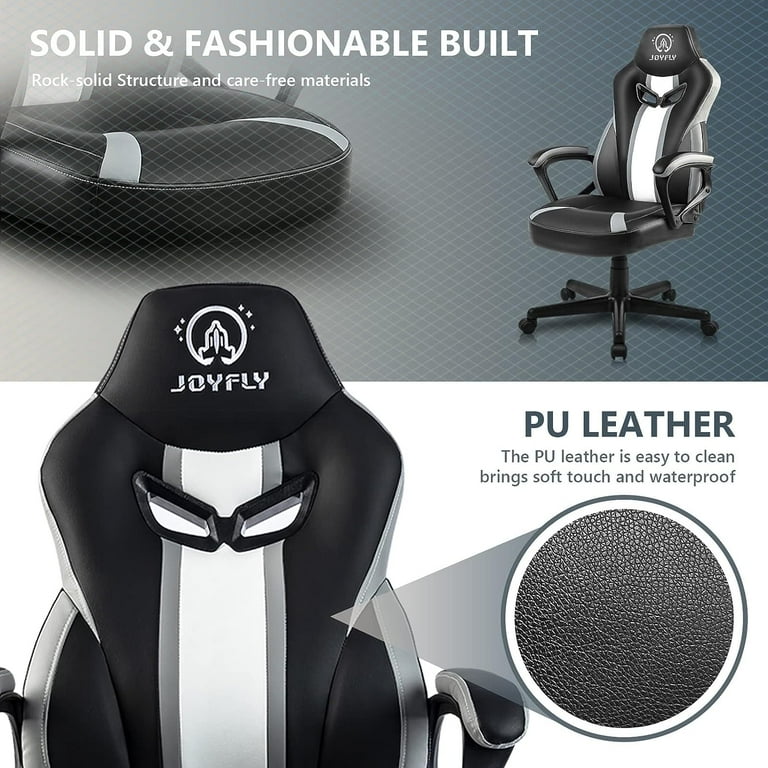 JOYFLY Ergonomic Computer Gaming Chair Racing Style Task Chair for JOYFLY Ergonomic Computer Gaming Chair Racing Style Task Chair for