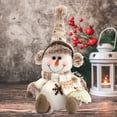 thumbnail image 1 of Puntoco Colgante de muñeco de nieve navideño Muñeco de punto navideño Decoración para árbol de Navidad Liquidación de adornos de decoración interior y exterior en Navidad, 1 of 6