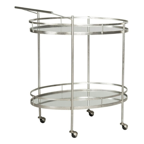 Dante Bar CartColorSilver/Mirror Top