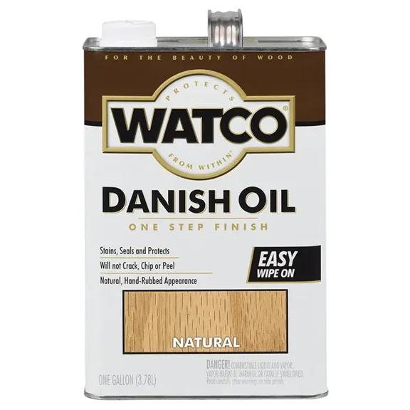 1 gal Rust-Oleum 65731 Natural Watco Danish Oil Finish