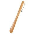 thumbnail image 2 of Zcyifa shoe horn Shoe Horn Wood Boot Shoehorn Handheld Travel Shoehorn Long Handle Shoehorn, 2 of 11