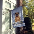 thumbnail image 2 of Pug Brown Welcome Flag Canvas House Size, 2 of 4