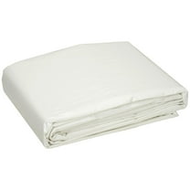 Global Industrial 6' x 10' Medium Duty 6 oz. Tarp White