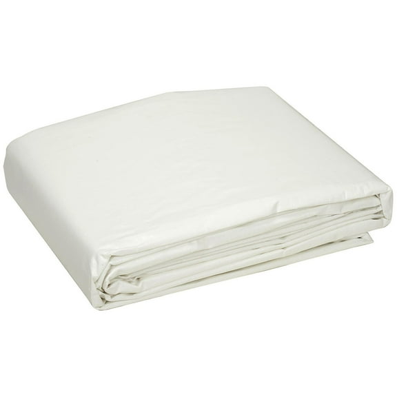 Global Industrial 6' x 10' Medium Duty 6 oz. Tarp White