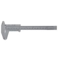 thumbnail image 2 of Vernier Caliper, 0-6 Pulgada / 150 mm Tatuaje ceja Regla de plástico Permanente Maquillaje micrómetro Herramienta de medición de medición Ecomeon no, 2 of 6