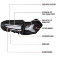 thumbnail image 5 of LED TAIL LIGHTS SEQUENTIAL TURN SIGNAL WITH MATTE BLACK HOUSING AND CLEAR LENS - WHITE LED BAR Made for and Compatible with 19-21 TOYOTA RAV4, 5 of 6