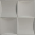 thumbnail image 5 of Ekena Millwork 19 5/8"W x 19 5/8"H Smith EnduraWall Decorative 3D Wall Panel, Universal Pearl Metallic Champagne Pink (12-Pack for 32.04 Sq. Ft.), 5 of 6