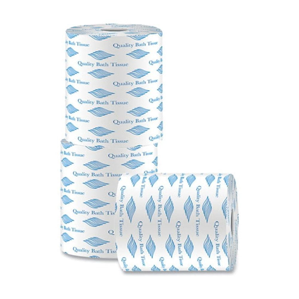 GEN Toilet Paper, Septic Safe, 2-Ply, White, 500 Sheets/Roll, 96 Rolls/Carton -GEN500