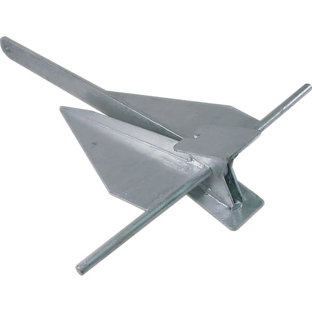 SeaSense #16 Penetrating Galvanized Fluke Style Anchor