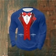 thumbnail image 1 of Ceisia Men Casual Fashion Print Round Neck Pullover Long Sleeve Sweatshirt Gift, 1 of 5
