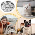 thumbnail image 3 of Slow feeder for dogs, slow feeding dog bowl Dog Maze Food Bowl slow feeder Interactive labyrinth dishes made of stainless steel, 3 of 5