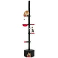 thumbnail image 1 of Gymax 5-Tier Tall Multi-Level Cat Tower w/Condo Hammock Sisal Scratching Posts Ball, 1 of 10