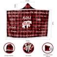thumbnail image 6 of Birthday Gift for Mom, Oversized Hoodie Mom Hooded Blanket Wearable Blanket Mama Blanket Hoodie Cozy Fleece Flannel Wearable Blanket Christmas Gifts for Mom, Oversized Mama Wearable Blanket, 6 of 6