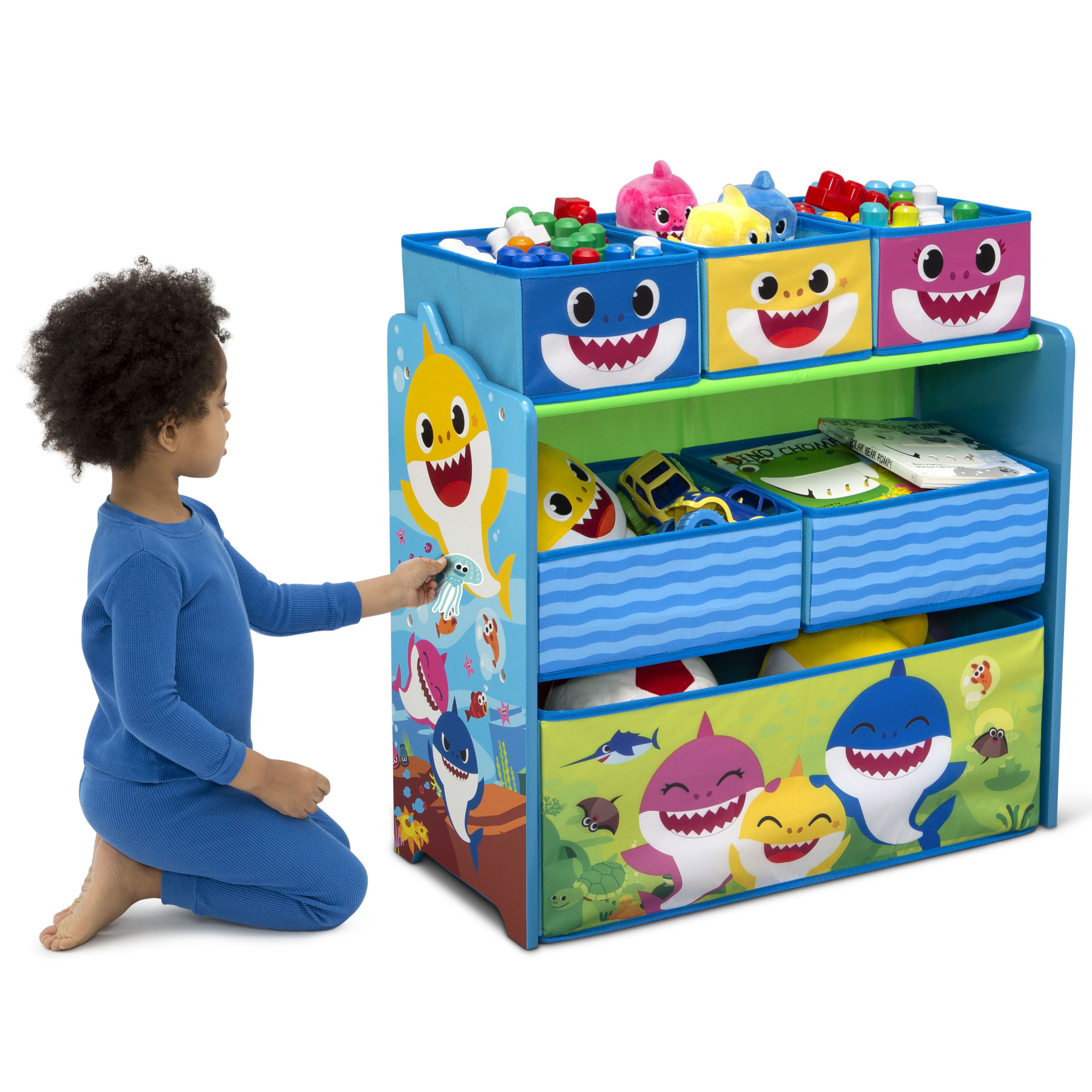 Baby Shark 4-Piece Room-in-a-Box Bedroom Set by Delta Children - image 13 of 20