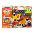 thumbnail image 5 of Melissa & Doug Construction Vehicles Wooden Chunky Puzzle (6 pcs) - FSC Certified, 5 of 10