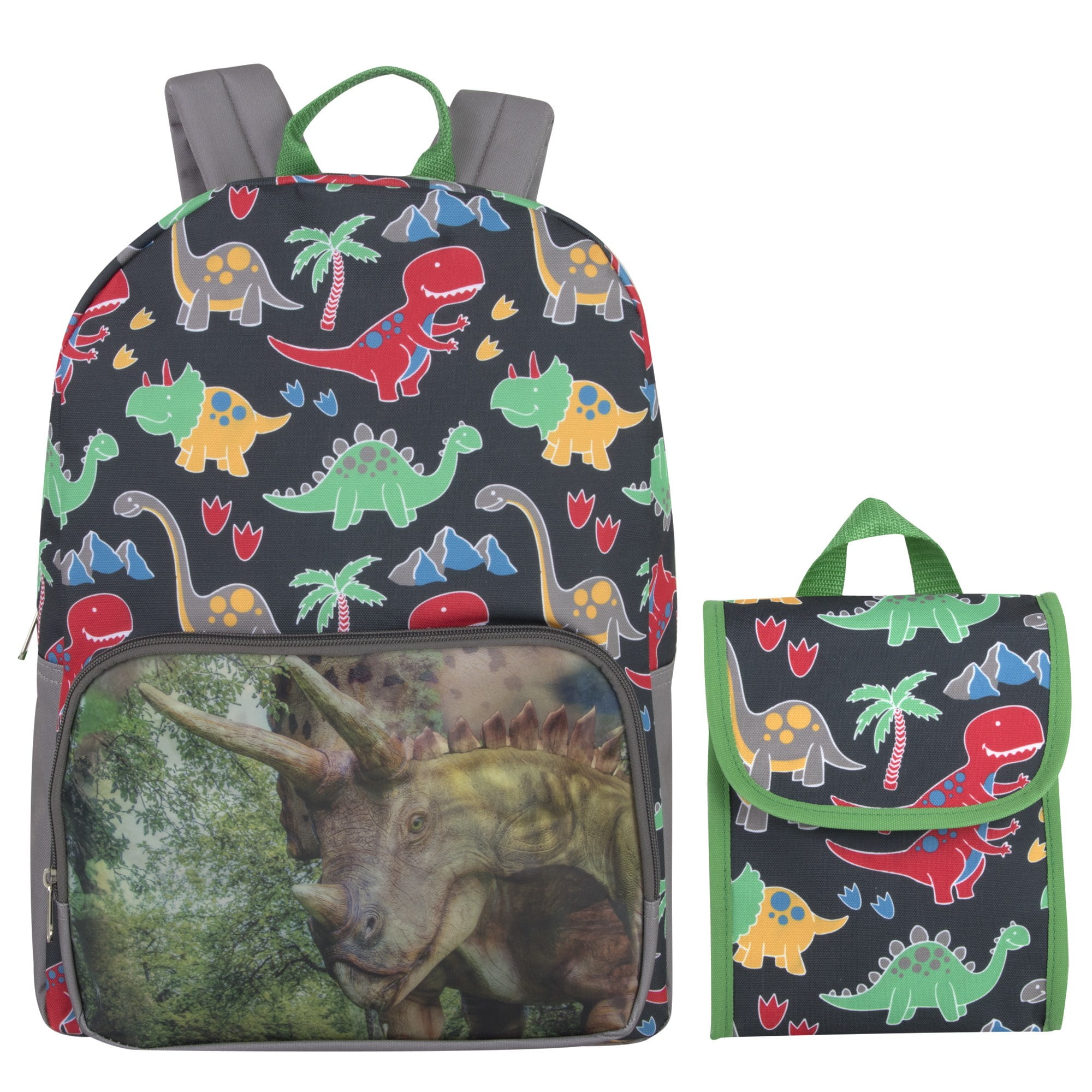 Trailmaker Jurassic Kids Bookbag - Lenticular Dinosaur Backpack