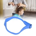 thumbnail image 3 of Neck Hair Guide, Barber Style Silicone Neckline Template Curved  For Hair Trimming For DIY Blue,Black,Red, 3 of 8