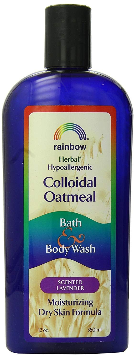 Rainbow Research Colloidal Oatmeal Bath and Body Wash Lavender, 12