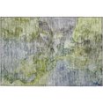 thumbnail image 2 of Addison Rugs Mayfield Washable Transitional Modern Olive Rectangle Rug, 1'8" x 2'6", 2 of 5