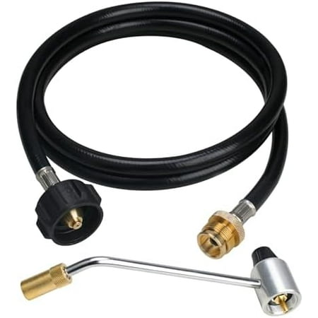 5430 Camping Stove Regulator with 6 FT Propane Adapter Hose Compatible with Most Coleman Stoves & Grills and Fold N Go Stoves Not Fit for Coleman Roadtrip LXE Grills