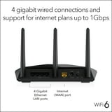 NETGEAR - Nighthawk AX2400 WiFi 6 Wireless Home Internet Router, 2 ...