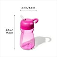 thumbnail image 4 of OXO Tot Adventure Water Bottle 12 Oz - Pink, 4 of 6