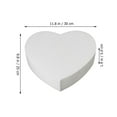 thumbnail image 4 of SHISUYAN Foams Cake Model Heart-shaped Cake Model Baking Cake Model Cake Dummy Model, 4 of 9