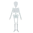 thumbnail image 7 of Spencer 2 Pack 5-foot Halloween Skeleton Decoration Life Size Realistic Luminous Poseable Human Skeleton Prop Indoor/Outdoor Yard Party Hanging Decor, 7 of 7