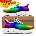thumbnail image 1 of Zapatos para hombre, zapatillas coloridas con diseño de orgullo gay, transpirables, con cordones, planos y antideslizantes, 1 of 6
