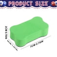 thumbnail image 3 of Torqee Hub Magnetic Green Foam Whiteboard Eraser,Single-Sided Dry Erase Cleaner for Whiteboard & Marker Boards, 3 of 5