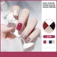 thumbnail image 2 of Pisexur Belleza Maquillaje Set de esmaltes de uñas en gel de 4 colores, color crema pudín, para principiantes.para mujeres y hombres, 2 of 3