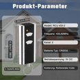thumbnail image 5 of Set of 2 Garage Door Replacement Remote Control for RCU 433-2K, 433.92 MHz Garage Opener Handheld T, 5 of 5