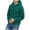 Green, variant on Long Sleeve Shirts for Men, Mens Sherpa Pullover Fuzzy Hoodies Sweatshirt Plush Spring Hoodie Sweater Tops