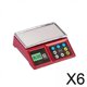 thumbnail image 1 of 6x1:12 Escala Electrónica En Miniatura Muñecas De Simulación Juguetes Decoración De Casa De Muñecas Rojo, 1 of 8