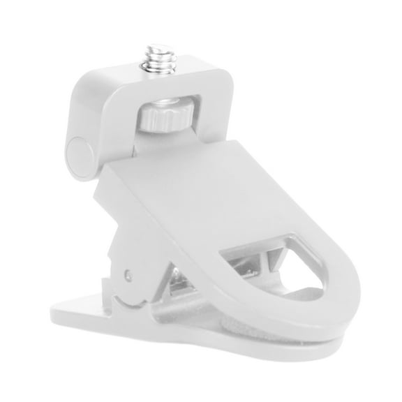 Screen Mount Clamp Clip with 1/4 Screw Connector Fill Light Clamp Monitors Camera Mount Suitable for Video Conferencing