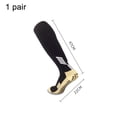 thumbnail image 2 of Calcetines deportivos antideslizantes para adultos, calcetines largos de compresión hasta la rodilla, calcetines coloridos con empuñaduras, 2 of 5