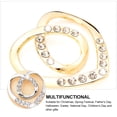 thumbnail image 3 of 4pcs bufanda decorativa hebillas de ropa botones de esquina accesorios de ropa elegante, 3 of 5