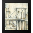 thumbnail image 2 of Goldberger, Jennifer 15x17 Black Modern Framed Museum Art Print Titled - Urban Bridgescape I, 2 of 5