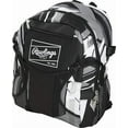 thumbnail image 3 of Rawlings Remix Youth Tball and Baseball Backpack Bags Black, 3 of 9
