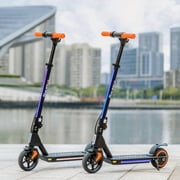 5TH WHEEL KS05 Kids Electric Scooter for Ages 8+, Foldable E Scooter with 130W Motor, Up to 10 MPH & 5 Miles Range, 3 Speed Modes, LED Display, Adjustable Height, UL 2272