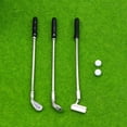 thumbnail image 6 of Hzzsbu 7Pcs/Set Dollhouse Mini Golf Club Grassland Model Set Simulation Sports Miniature Scene Prop Model Doll House Accessories, 6 of 7