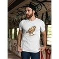 thumbnail image 2 of Abstract And Colorful Little Owl T-Shirt Men -Image by Shutterstock, Male Small, 2 of 4