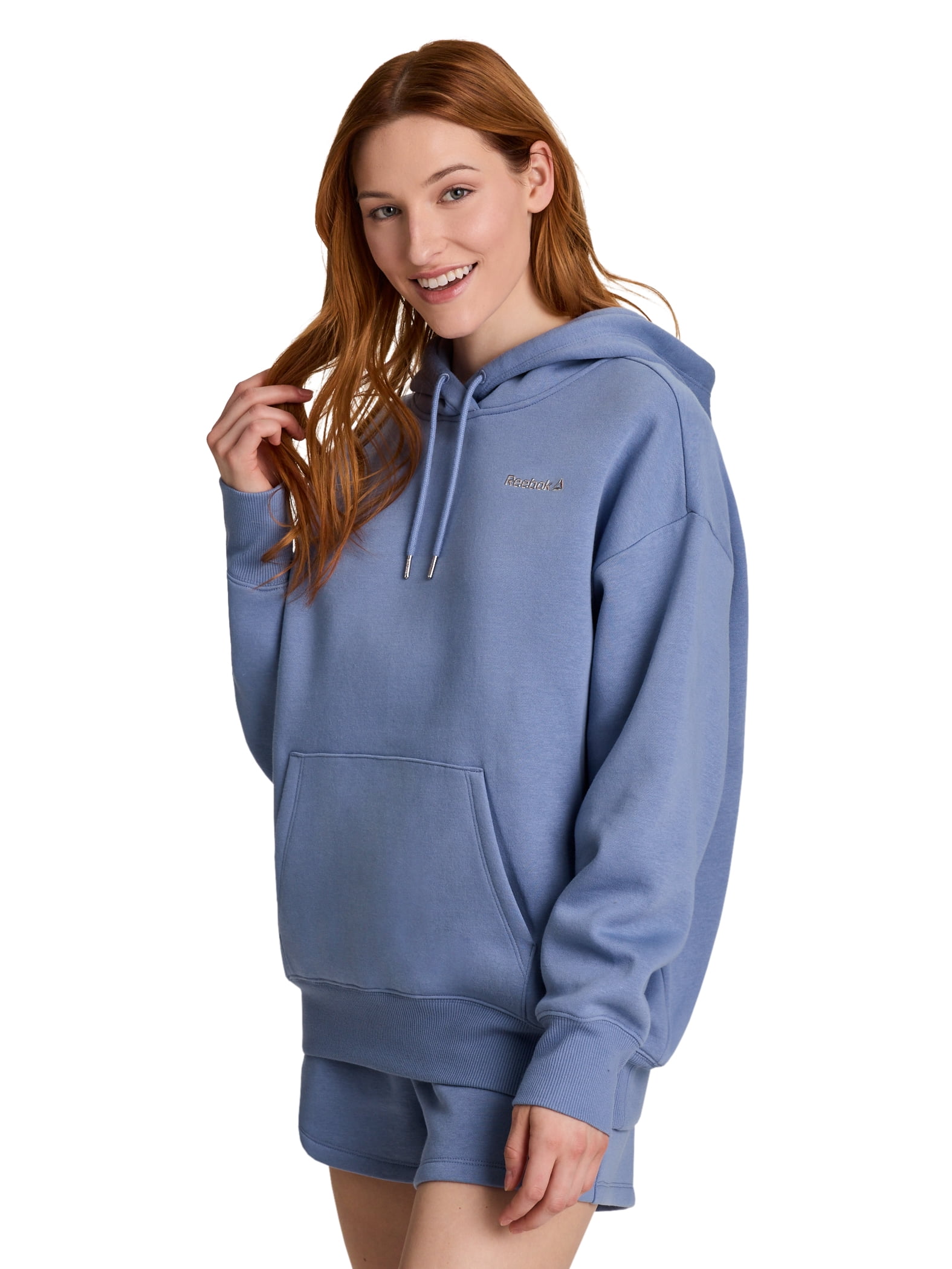 Reebok Women's and Women's Plus Game Day Fleece Oversize Hoodie, Sizes XS-4X