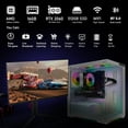 thumbnail image 3 of STGAubron Gaming PC Computer, AMD Athlon 3000G, RTX 2060 6G, 16G DDR4, 512G SSD, WiFi, BT 5.0, Windows 11 Home, 3 of 6
